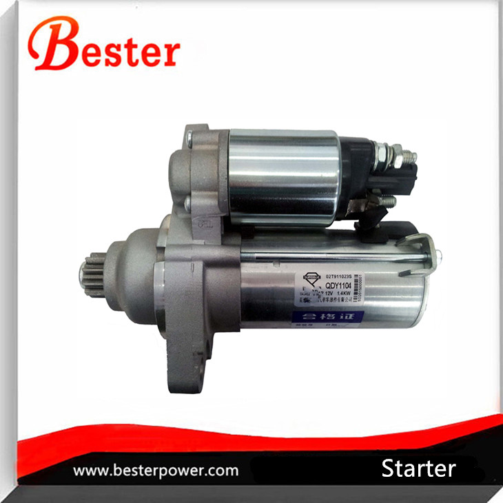  Volkswagen Golf Polo Audi A1 A3 Seat Altea Cordoba Car Starter Motor 02T911023S 02T911023S 02T911024B  02T911024A 