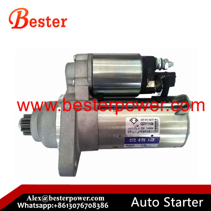 VW Skoda Fabia Octavia starter motor 0001120408 0001120409 0986020220 02T911023 02T911023M  02T911023T  